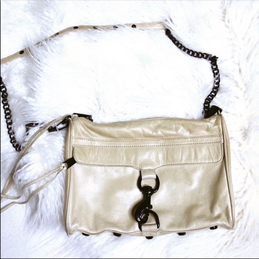 Rebecca Minkoff M.A.C cream crossbody bag